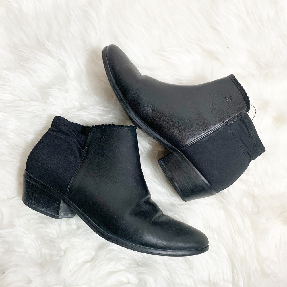 Jack Rogers Bailee Leather Booties Size 7.5 - Picture 2 of 8